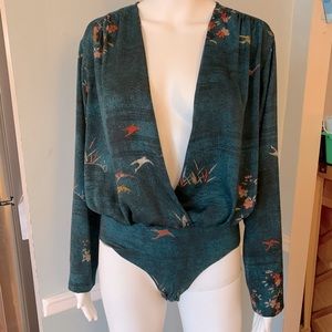 Zara Bodysuit top size Large